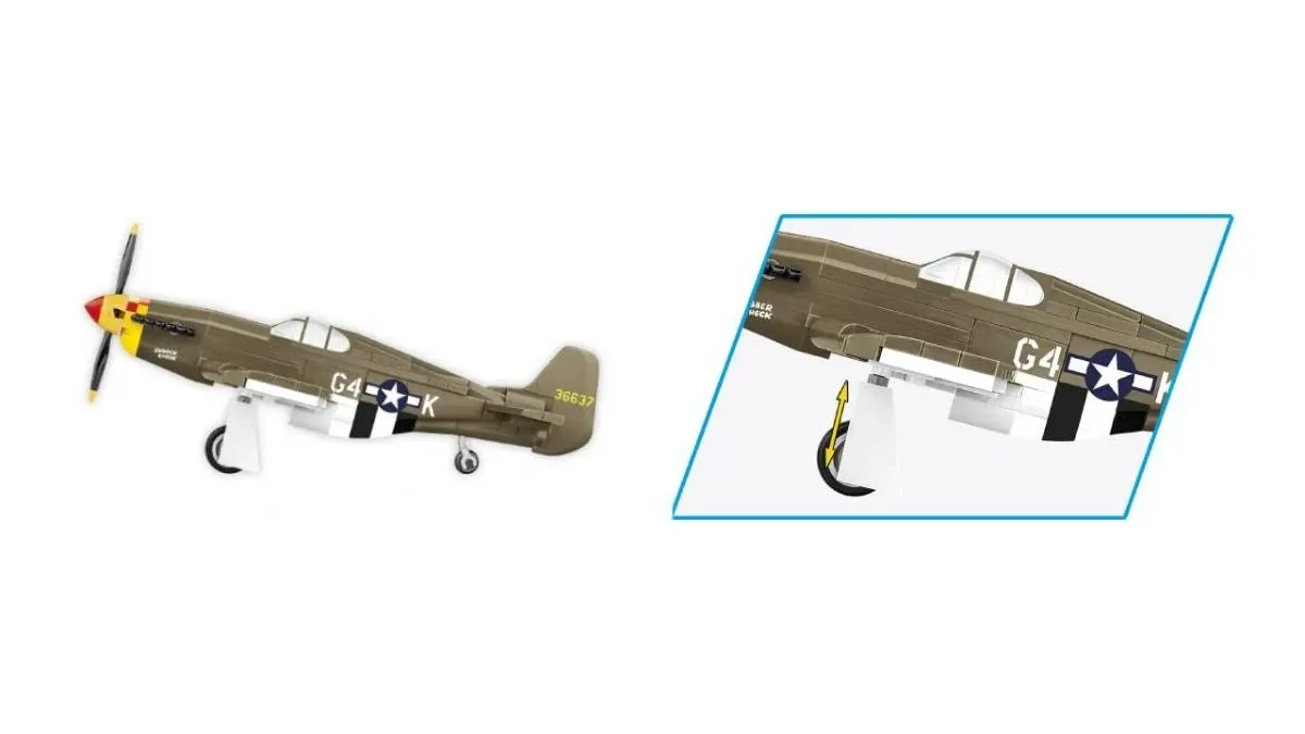 COBI 5869 Mustang P-51B