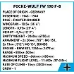 COBI 5871 Focke-Wulf Fw 190 F-8