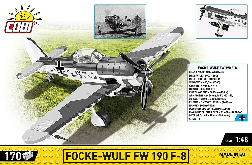 COBI 5871 Focke-Wulf Fw 190 F-8