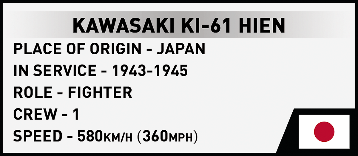 COBI 5872 Kawasaki Ki-61 Hien