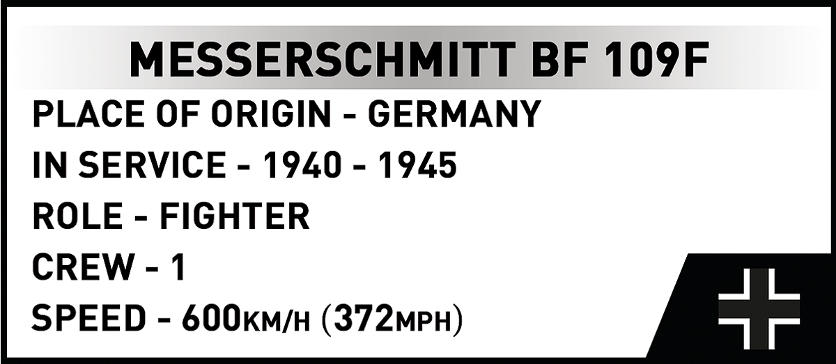 COBI 5873 Messerschmitt Bf-109F