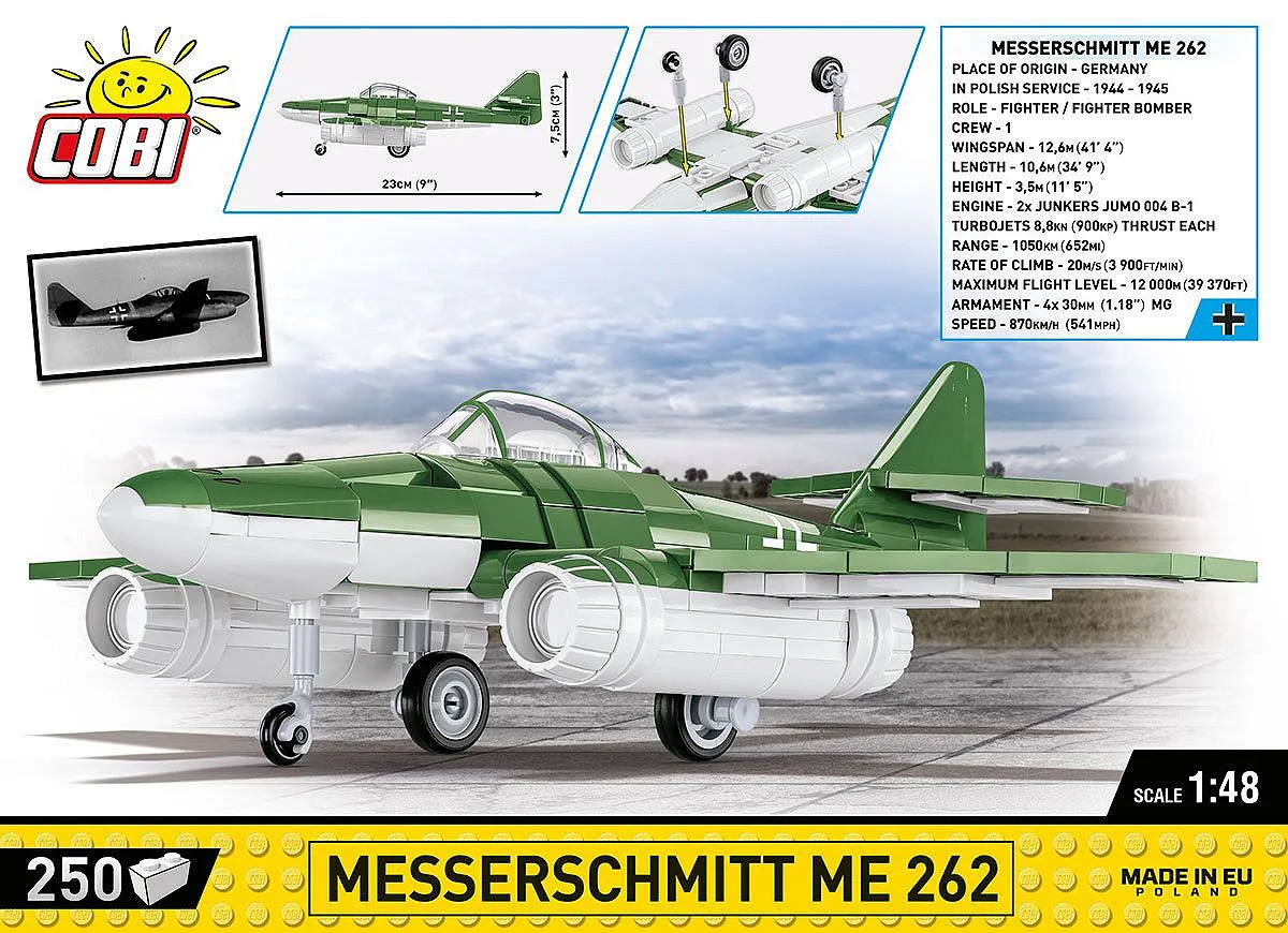 COBI 5881 Messerschmitt Me262