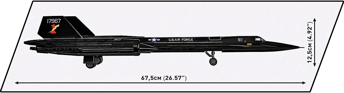 COBI 5891 Lockheed SR-71 Blackbird