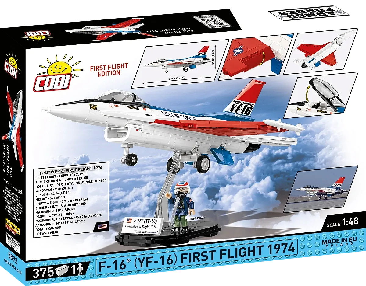 COBI 5892 F-16 (YF-16) Erstflug 1974