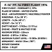 COBI 5892 F-16 (YF-16) Erstflug 1974