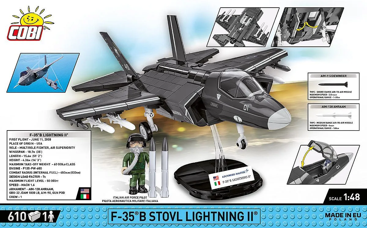 COBI 5895 F-35B STOVL Lightning II