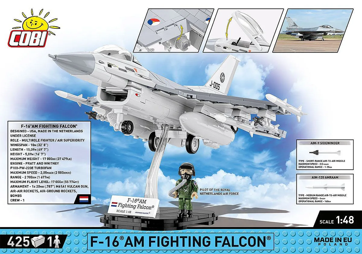 COBI 5896 F-16AM Fighting Falcon
