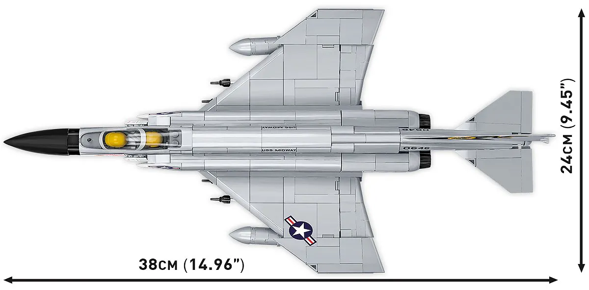 COBI 5897 F-4 Phantom II - USS Midway