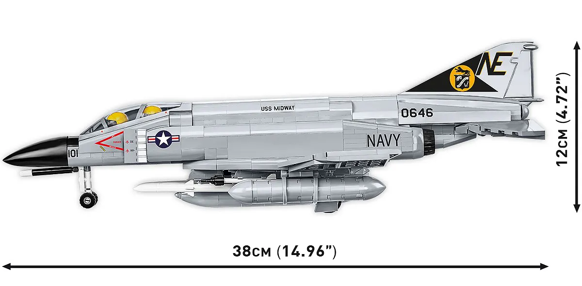 COBI 5897 F-4 Phantom II - USS Midway