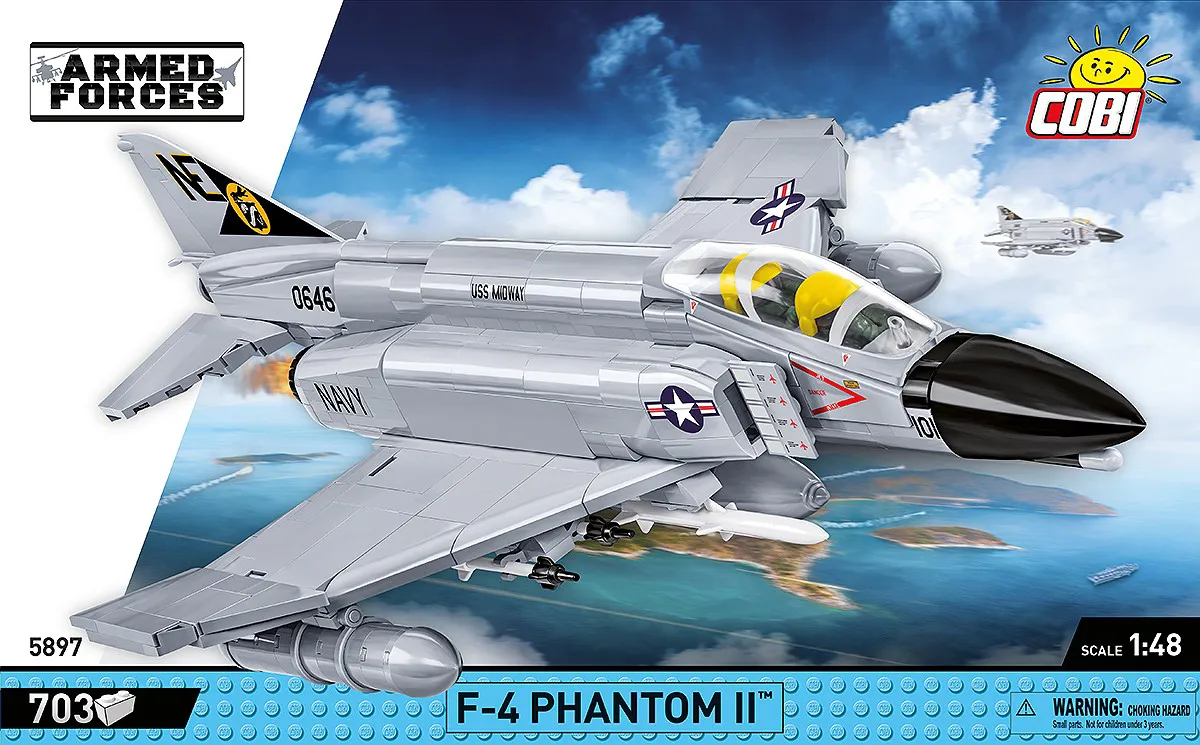 COBI 5897 F-4 Phantom II - USS Midway