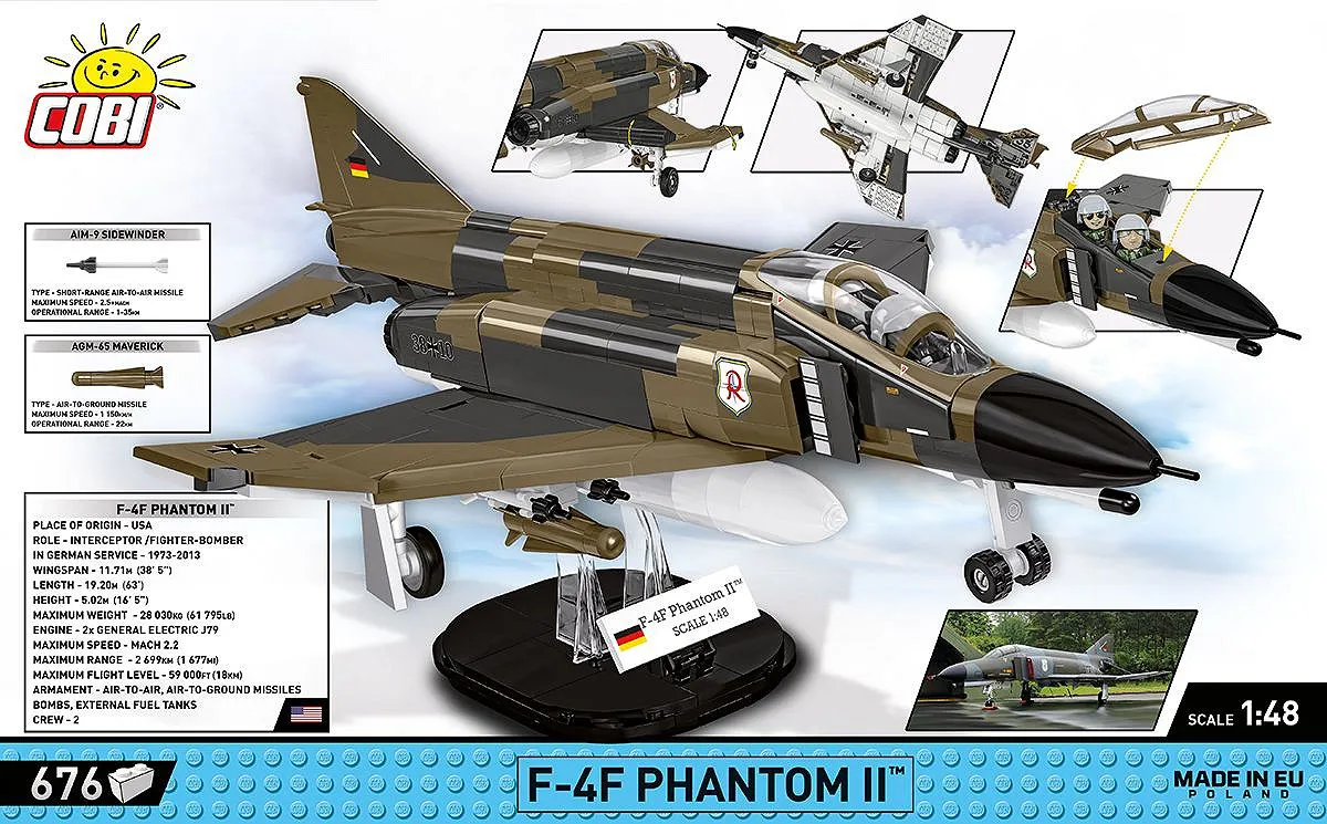 COBI 5898 F-4F Phantom II