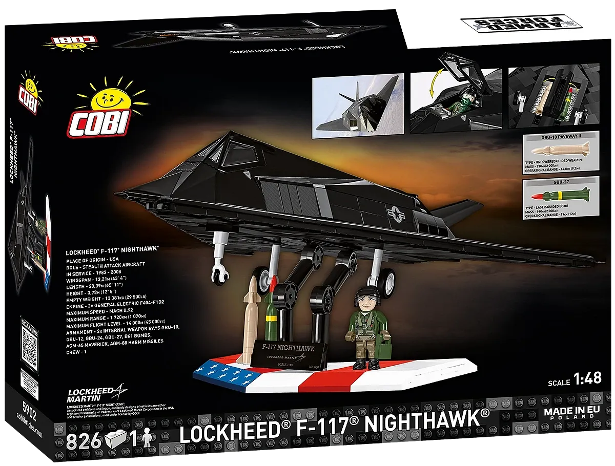 COBI 5902 Lockheed F-117 Nighthawk - Limitierte Edition