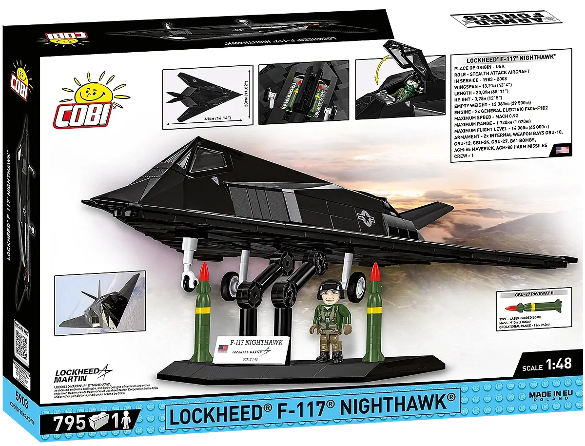 COBI 5903 Lockheed F-117 Nighthawk
