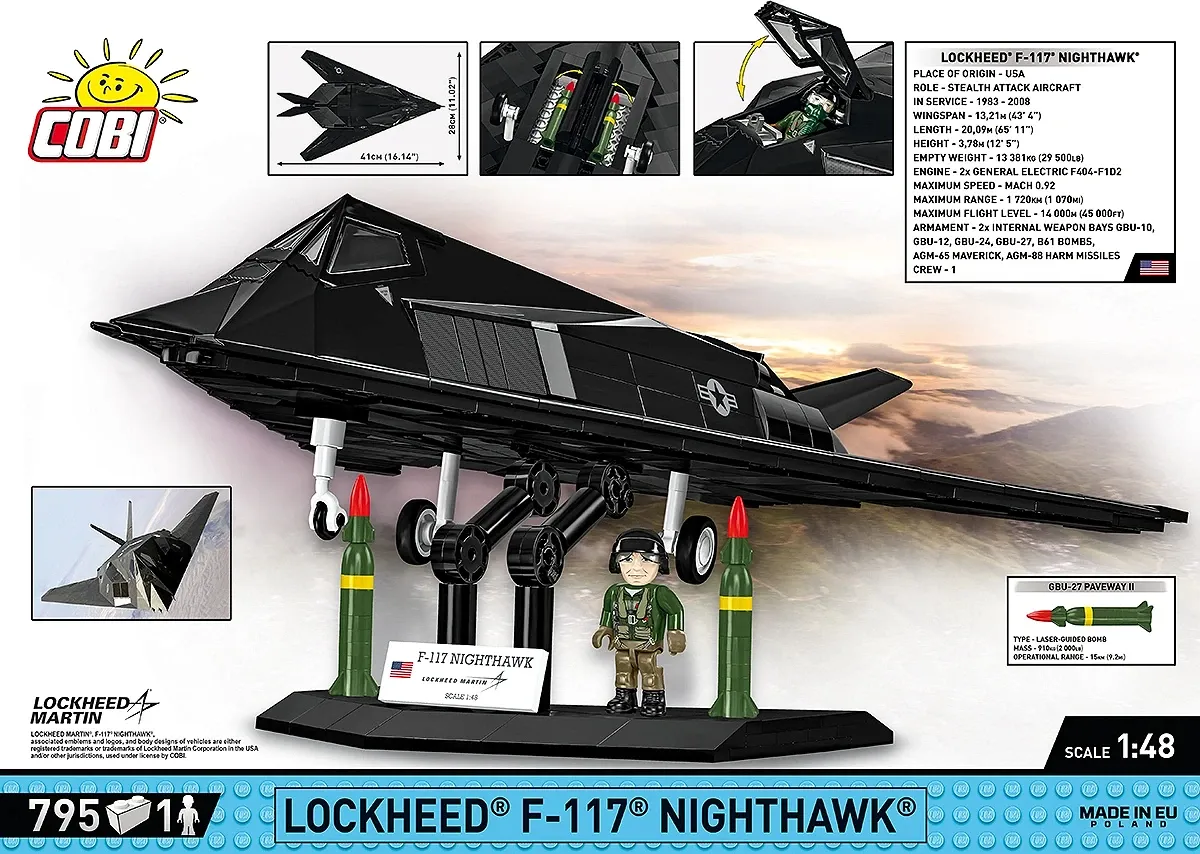 COBI 5903 Lockheed F-117 Nighthawk