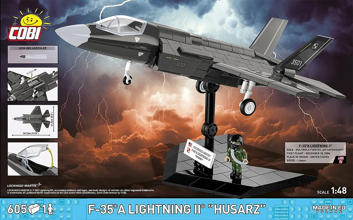 COBI 5904 F-35A Lightning II "Husarz