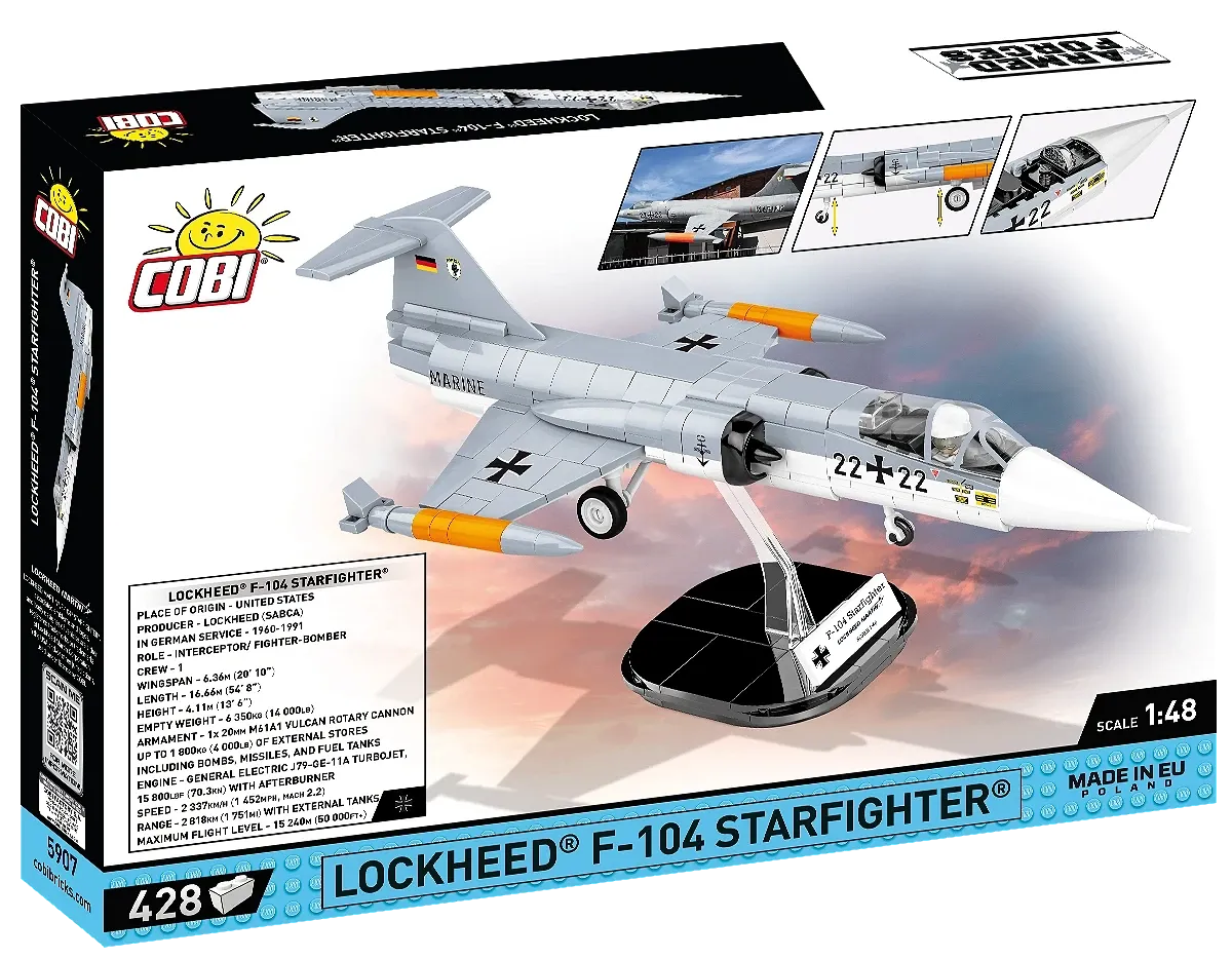 COBI 5907 Lockheed F-104 Starfighter