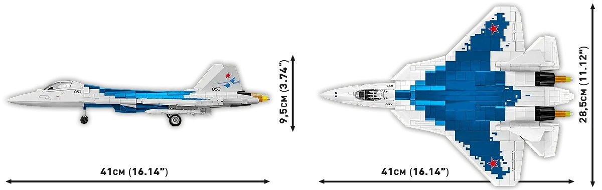 COBI 5909 Su-57 Felon