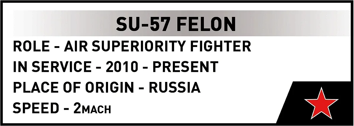 COBI 5909 Su-57 Felon
