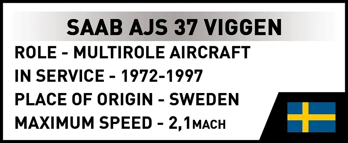 COBI 5911 Saab AJS 37 Viggen