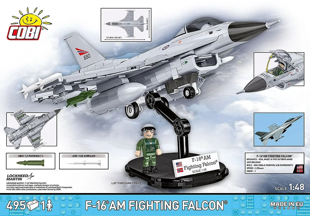 COBI 5913 F-16AM Fighting Falcon