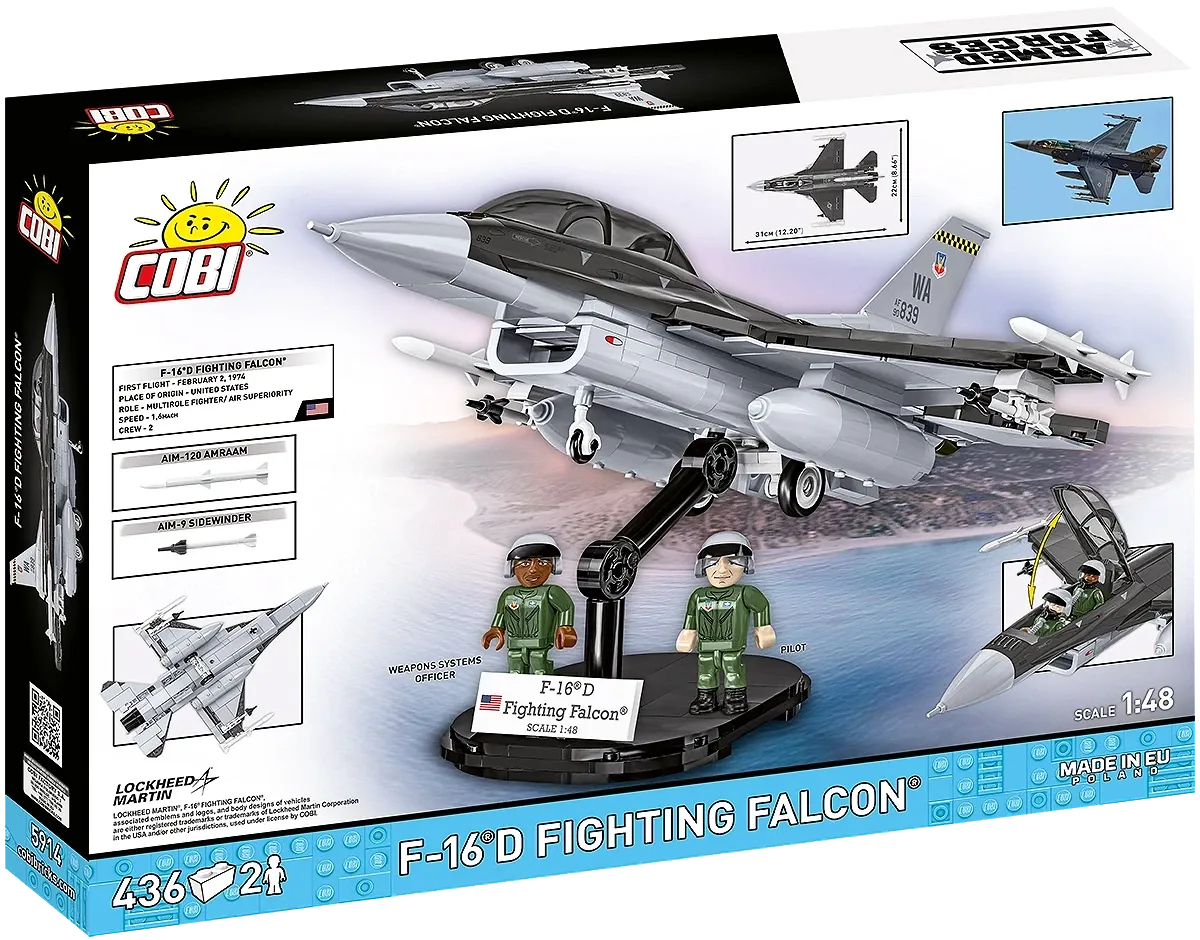 COBI 5914 F-16D Fighting Falcon