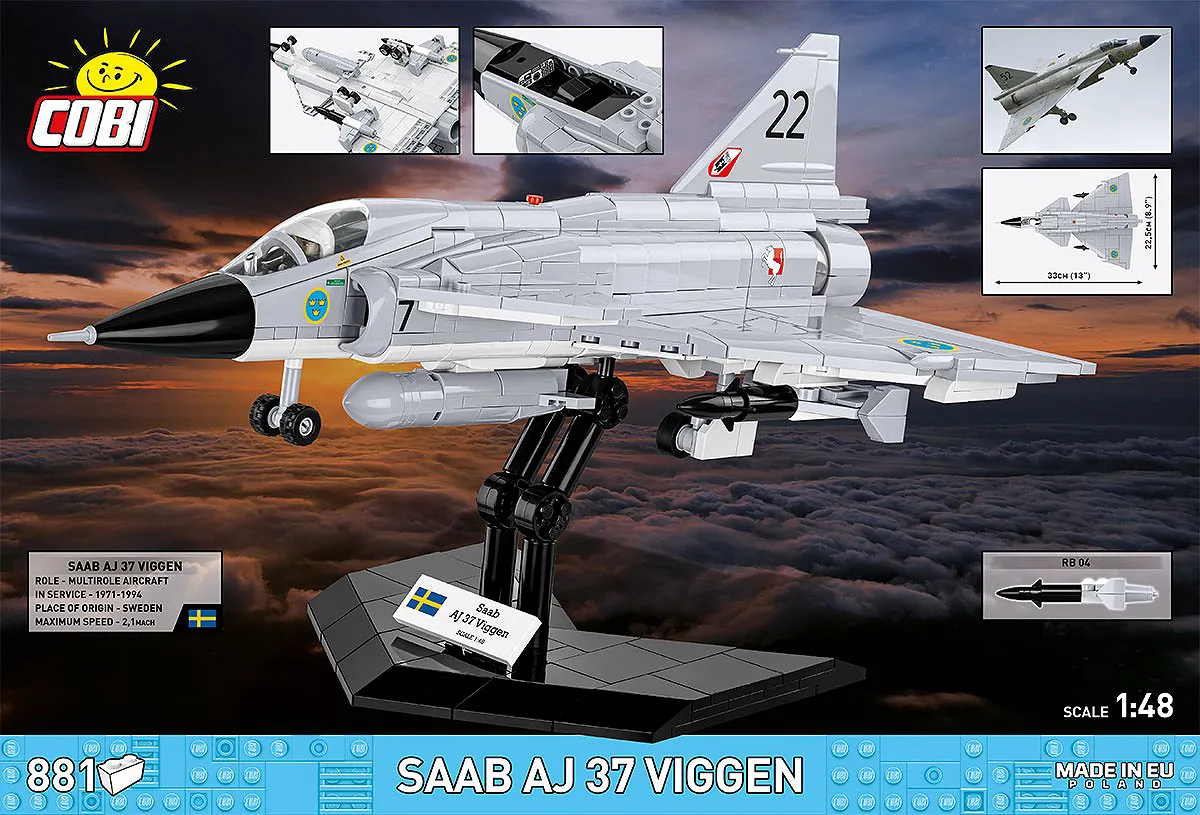 COBI 5915 Saab AJ 37 Viggen