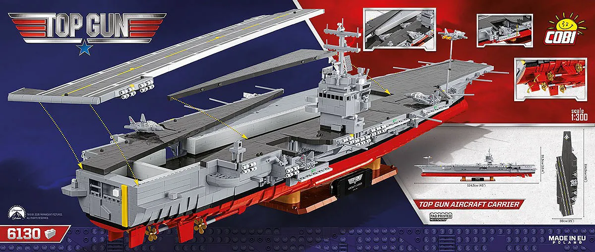 COBI 5922 Top Gun Flugzeugträger