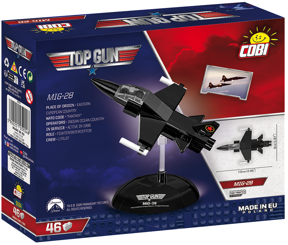 COBI 5924 MiG-28 1:300