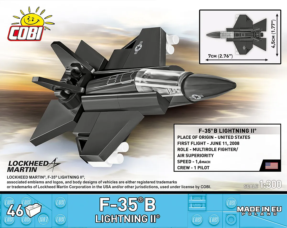 COBI 5927 F-35B Lightning II 1:300