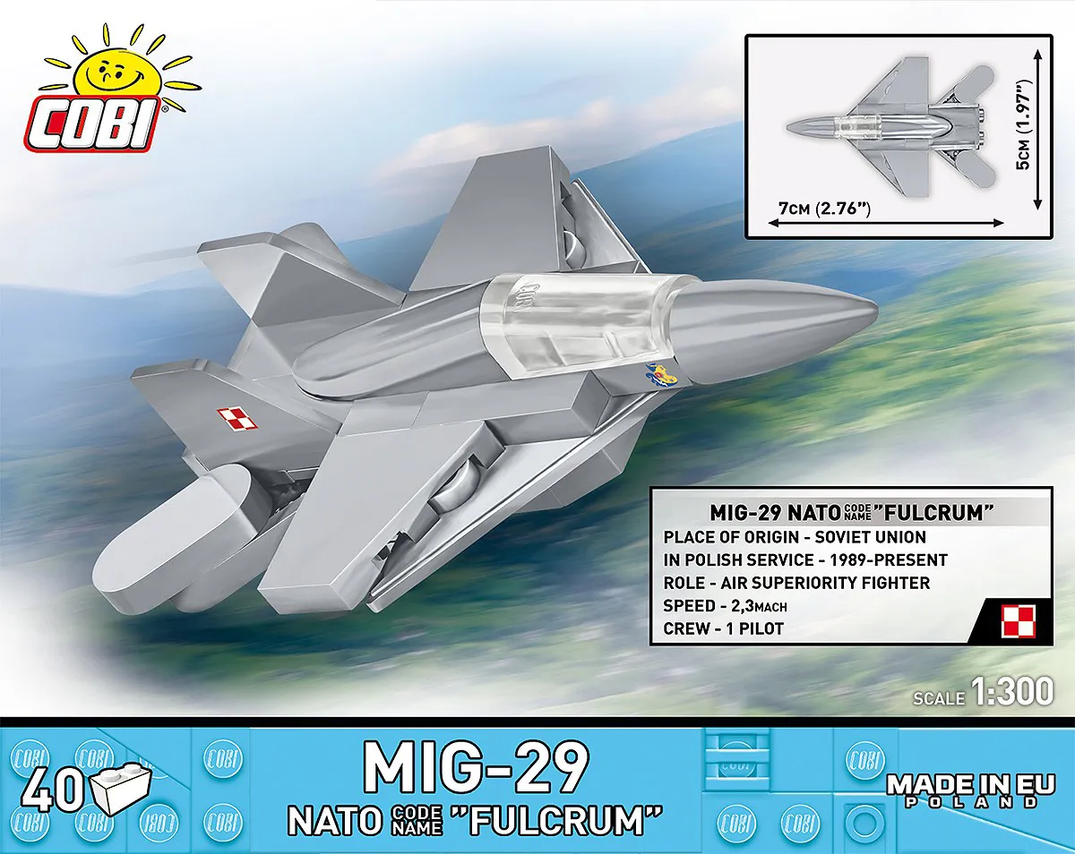 COBI 5928 MiG-29 NATO "Fulcrum" 1:300