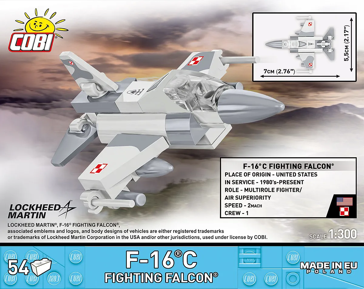COBI 5929 F-16C Fighting Falcon 1:300