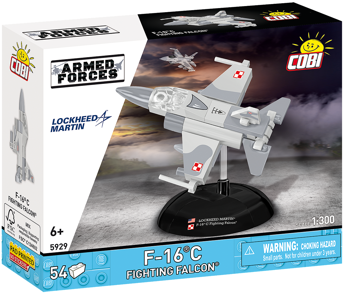 COBI 5929 F-16C Fighting Falcon 1:300