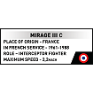 COBI 5930 Mirage IIIC