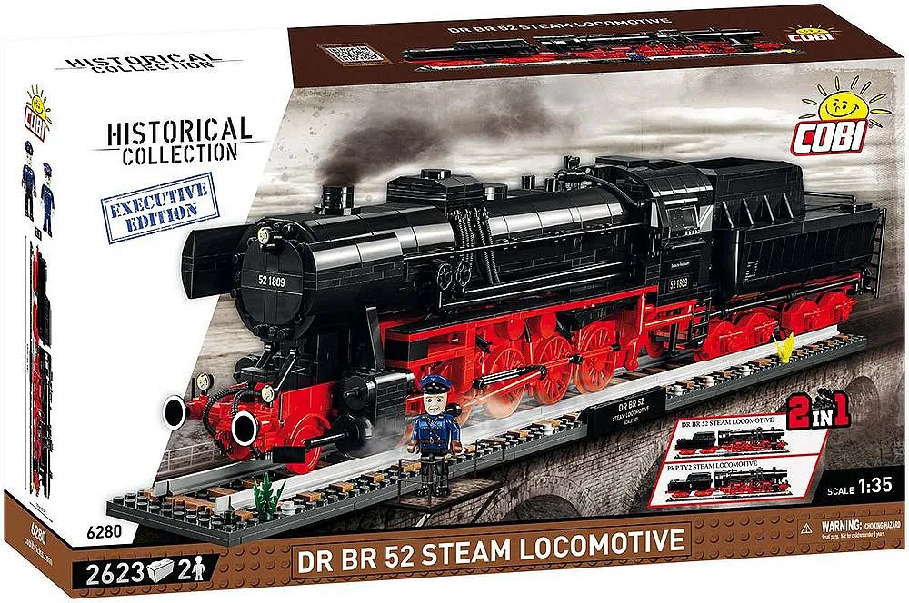 COBI 6280 DR BR 52 stoomlocomotief 2in1 - Executive Edition