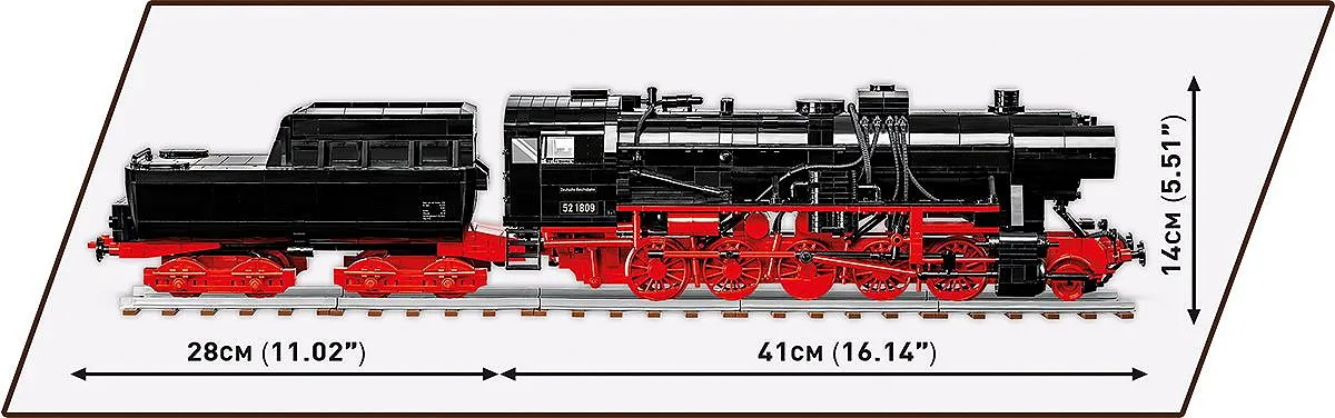 COBI 6282 DR BR 52 Dampflokomotive