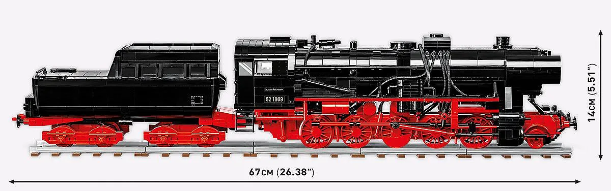 COBI 6282 DR BR 52 Dampflokomotive