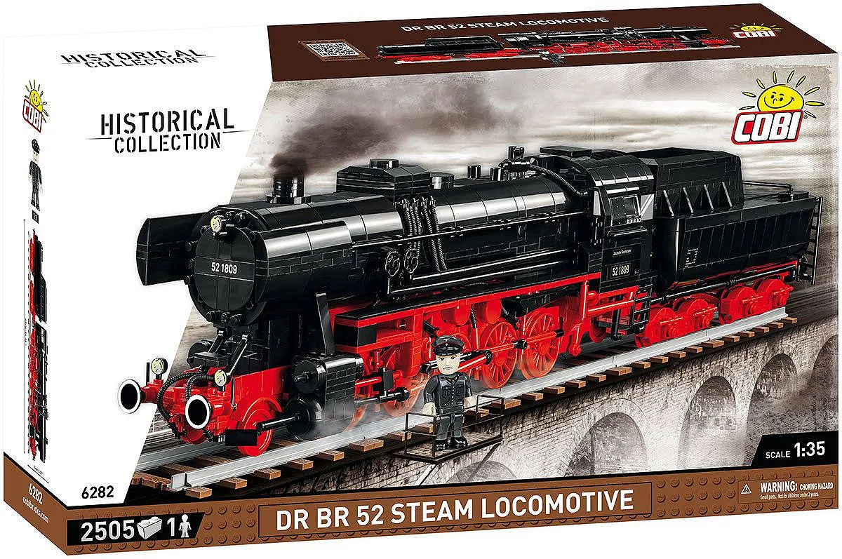 COBI 6282 DR BR 52 Dampflokomotive