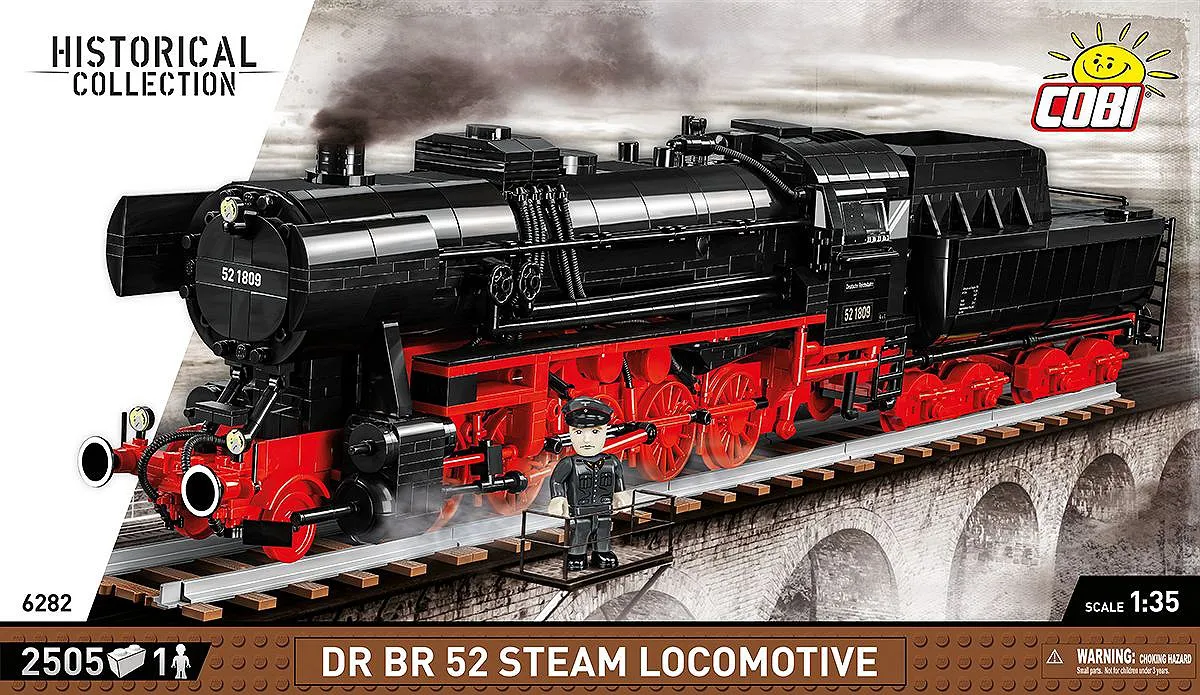 COBI 6282 DR BR 52 Dampflokomotive