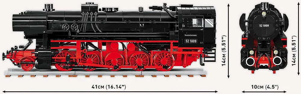 COBI 6283 DR BR 52/TY2 Dampflokomotive