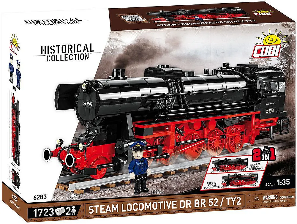 COBI 6283 DR BR 52/TY2 Dampflokomotive