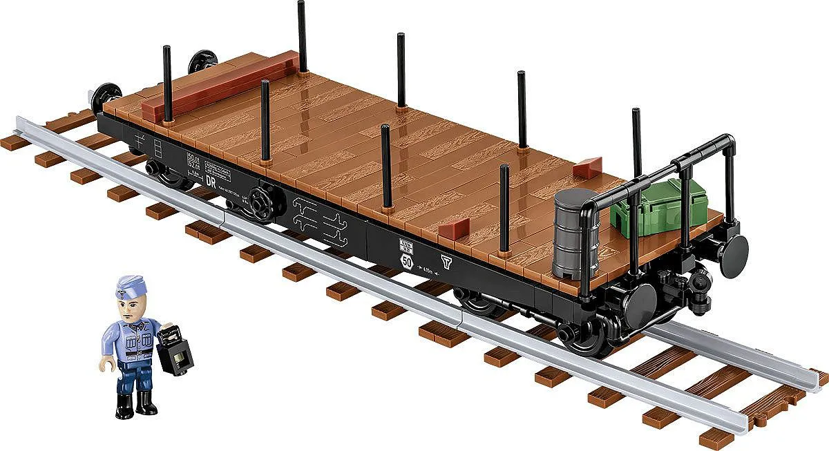COBI 6284 Schwerer Plattformwagen Type SSYS