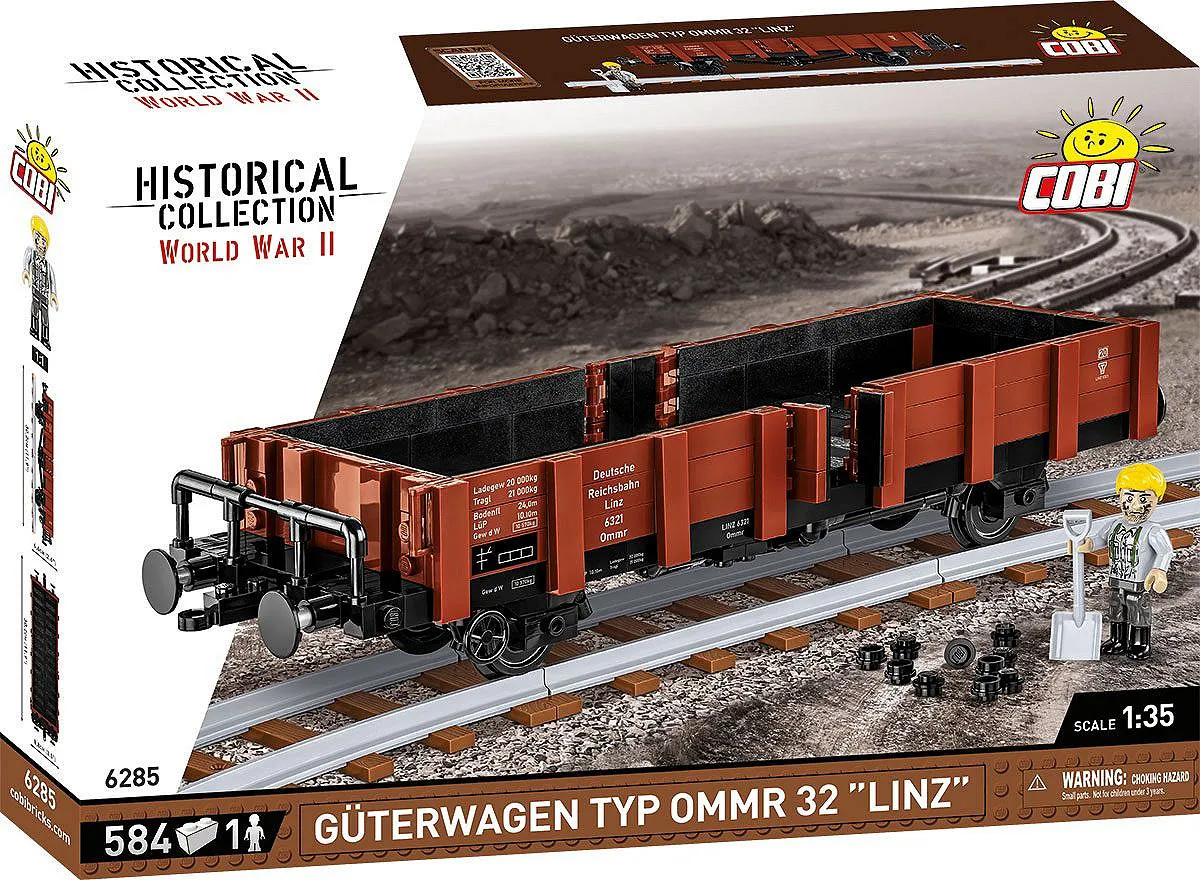 COBI 6285 Güterwagen type Ommr 32 LINZ
