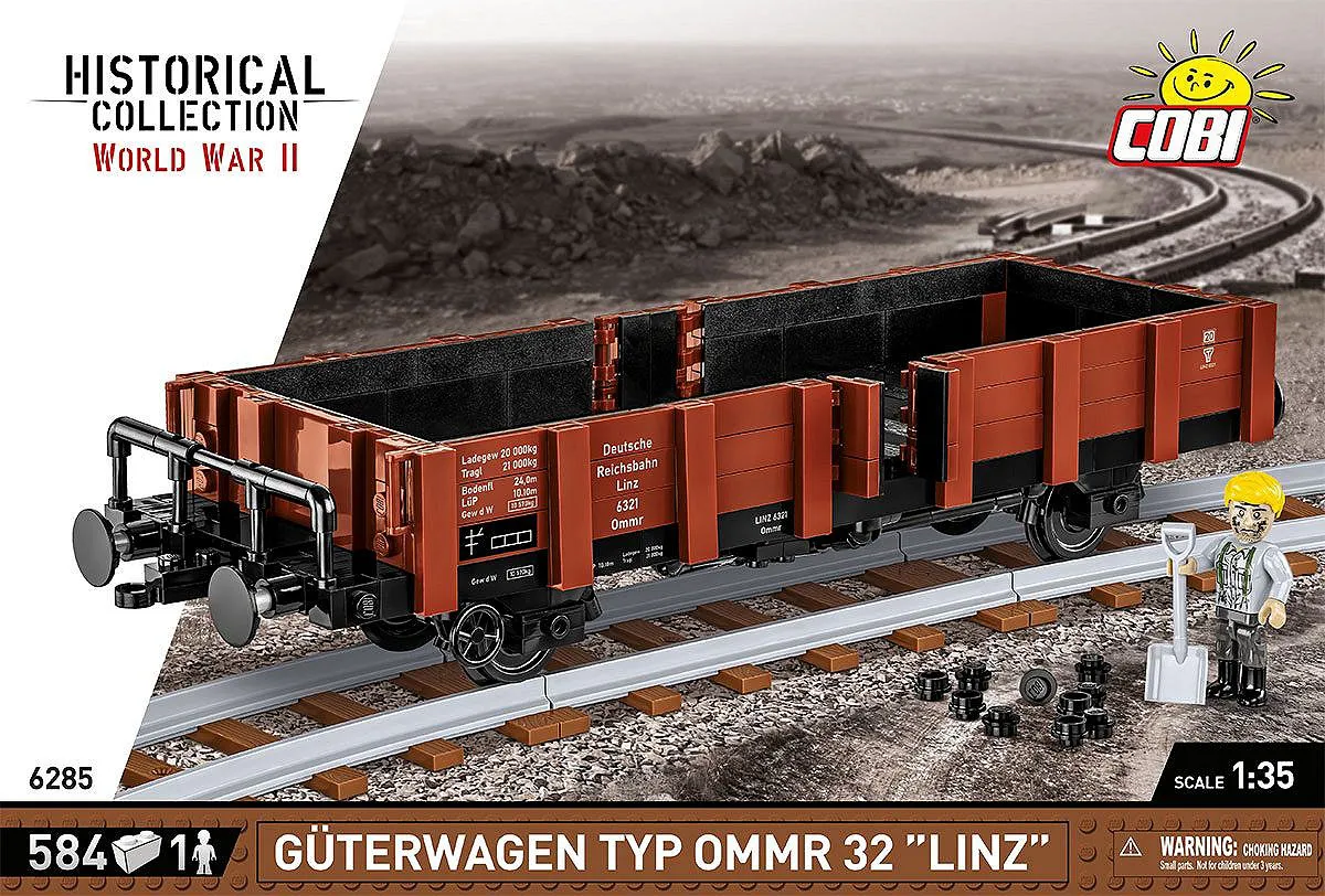 COBI 6285 Güterwagen type Ommr 32 LINZ