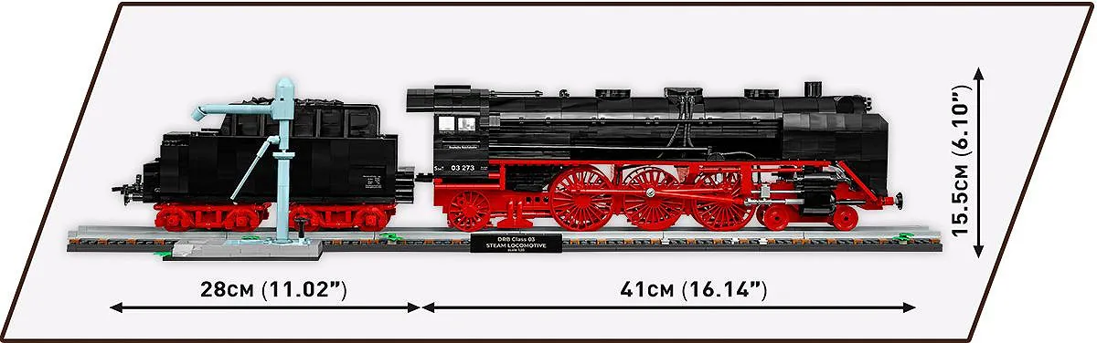 COBI 6286 Gerades Gleisstein