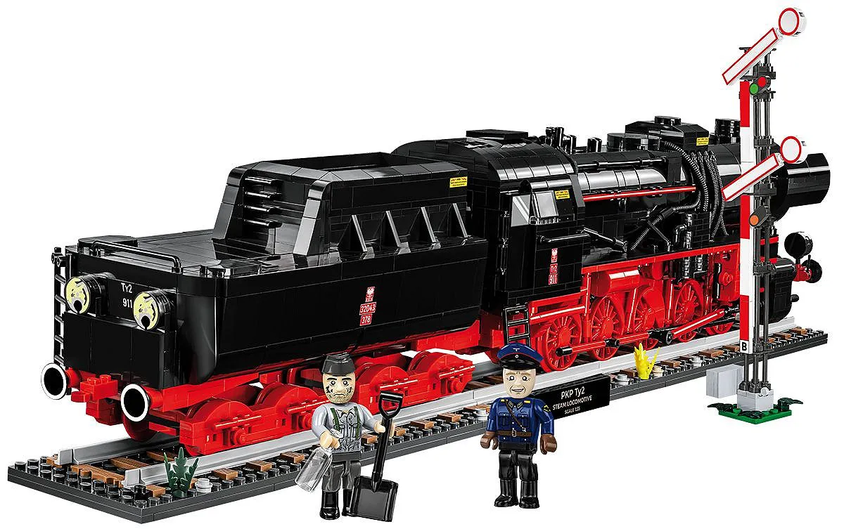 COBI 6287 DR BR 52 Steam Locomotive & Railway Semaphore