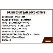 COBI 6288 DR BR 03 Dampflokomotive