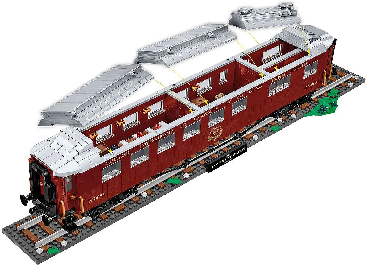 COBI 6289 Compiègne Wagon (22 June 1940)