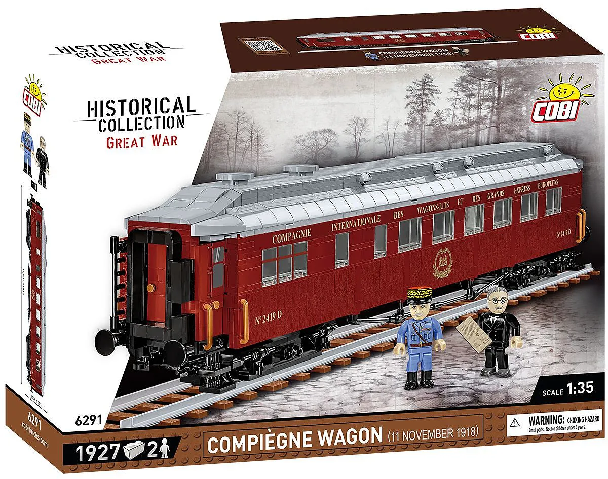 COBI 6291 Compiègne Wagon (11 November 1918)