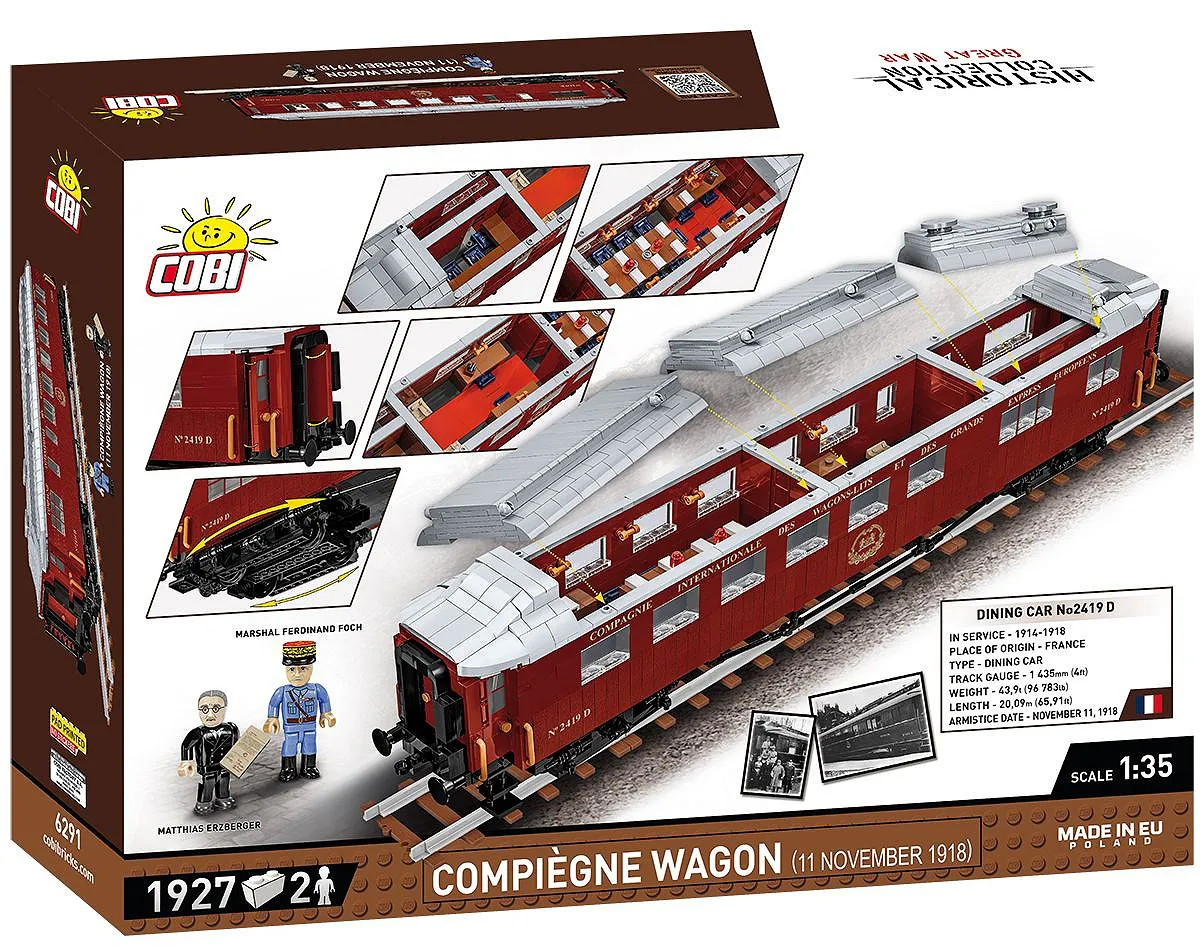 COBI 6291 Compiègne Wagon (11 November 1918)