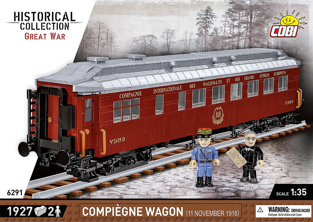 COBI 6291 Compiègne Wagon (11 November 1918)